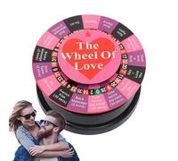 Jlobnyiun Adult Roulette Wheel - Decision Fatigue Correction Solution, Portable Style, Automated Random Selection + Drinking Game Rules, Robu Polymer