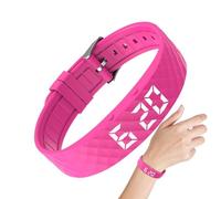 Jlobnyiun Alarm Clock Bracelet - Watch Wearable, Silent Timer Wristband, Discreet Haptic Feedback, Personalized Vibration Cue, Precision Digital Tracker | Quiet Morning Wakeup for Women