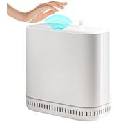 Jlobnyiun Auto Trash Bin - Suction Lid Container, Compact Waste Dustbin, Home Office Bathroom, Abs Material Odor-Free Durable Trash Can, Hands-Free Practical Indoor Outdoor Use | Toilet Dorm Kitchen