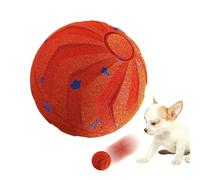 Jlobnyiun Automatic Rolling Dog Ball, Electric Dog Toys to Keep Them Busy, USB Rechargeable Automatic Bouncing Pet Toy Ball for Garden Front Door Patio Garage Park Lawn Backyard