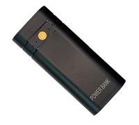 Jlobnyiun - Battery Bank Enclosure - Master Your Power Supply, Portable DIY Outdoor Box for 2 Combination, Locking Nesting Case with Safety PCBA Quick Charge Compatible | Perfect