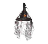 Jlobnyiun Black Witch Hat Spooky Cosplay Costume Accessories