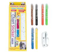 Jlobnyiun Children's Height Measurement for Wall, Height Chart for Wall, Height Measuring Sticker' Doodle Height | Piccennity Decorative Growth Measuring Tool for the Room