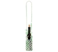 Jlobnyiun Crocheted Bag Portable Hollow Hands-Free Boho Holder