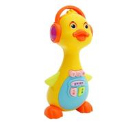 Jlobnyiun Dancing Duck for Sitting Learning with Lights, Electric Animal Singing and Dancing | for Home, Garden, Travel, Girl Child 6-18 Months