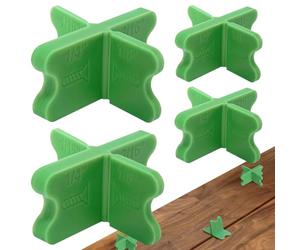 Jlobnyiun Decking Boards,Thicknesses Deck Board Spacers - Tools for Floor Installation Outdoor Structures and Home Use