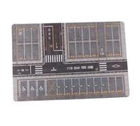 Jlobnyiun Desk Mat, Elegant Keyboard Cover - Non-Slip Base for Model Cars | Ideal for Studio Work Modeling
