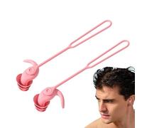 Jlobnyiun Ear Plugs for Swimming, Swimming Earplugs - Silicone Swimming Ear Plugs Noise Reduction Reusable Water Ear Plugs Accessories