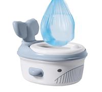 Jlobnyiun Educational Potty for Children, Potty Training Seat, Portable Non-Slip Base for Home Bathroom Travel Kindergarten Routine Girls Children 6 Months 6 Years