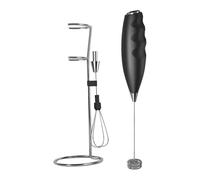 Jlobnyiun Electric Stirrer, Drink Stirrer Electric - Manual Coffee Blender - Portable Foamer Automatic Steamer Latte Tea for Camping, Protein Shake, Baking
