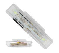 Jlobnyiun Flashing Lights for Vehicles,Strobe Lights for Trucks - Wireless LED Rear Warning - Anti-Collision USB Rechargeable Flash Lights, Safety Lights Pair