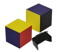 Jlobnyiun Flattened Magic Cube, Magic Cube, Funny Cube in Cube Vision Magic Tricks, Prank Tricks, Accessories, Magic Show Tools for Adults