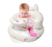 Jlobnyiun Floor Chair, Blow Up Seat | Multifunctional Folding Inflatable Sofa Back Support Cute Pattern - Portable Chair for Age 3+ Months, Blow The