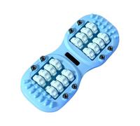 Jlobnyiun Foot Massage Roller - Body Massage Device | Double Roller Portable Trigger Points Back Neck Calf Legs Comfort Home Women Men Senior