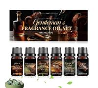 Jlobnyiun Fragrance Oils for Diffuser, 6 Pieces of Long Lasting and Gentle Cold Pressing Fragrance Oil for Diffuser and Skin - for Home Car Humidifier Bath Hair Shampoo