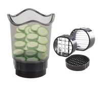 Jlobnyiun Fruit Cutter - Cup Cutter, Multifunctional Lightweight Utensil for Kitchen, Ideal for Preparing Quick Dishes, Healthy Snacks, Salads and Home Food