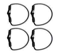 Jlobnyiun Horse Blanket Straps, 4 Pieces Elastic Equestrian Instrument, Straps for Water Buckets | for Veterinary Trainers, Riders Manager, Stablier School