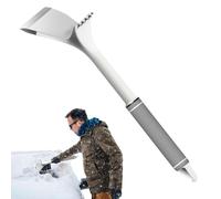 Jlobnyiun Ice Scraper for Car | Ergonomic Winter Tool Accessories | Frost Removal Tool,for Winter Cars Trucks Auto Truck Window Windshield