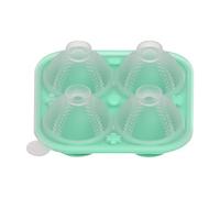 Jlobnyiun Ice Tray, Ice Mold | Fun Shapes Large Silicone Ice Trays | Round Sphere Novelty Craft Release Easy Large for Cocktails Bourbon Brandy