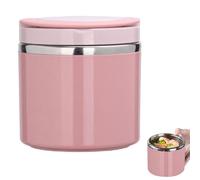 Jlobnyiun Insulated Lunch Container - Food Storage Bowl, 1000ml Food for Hot Foods, Stainless Steel Warming Containers, Keep Warm Foods Holder, Portable Breakfast Cup | Soup Container for Work School