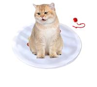 Jlobnyiun Interactive Cat Toy | Automatic Ball Mobility Covered - 2 in 1 Catch Game - Activity Stimulation Mental Enrichment Pursuit