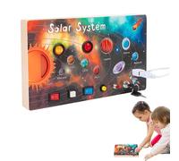 Jlobnyiun Kids Sensory Board, Child Activity Board Sensory | Colorful Kids Learning Board Outdoor Space | Educational Fidget, Eye-Hand Coordination Tool for Home, Travel, School