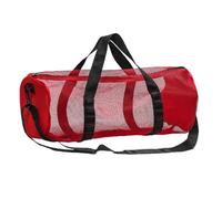 Jlobnyiun Mesh Paddling Bag - Snorkeling Kit Storage Duffel, Sports Utility Gear | Lightweight Shoulder Carry Bag with Hook for Outdoor Swimming Fitness Gym Boating Holiday Diving Tour Adventure Use