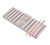 Jlobnyiun Nail Pen Holder - Double Head Organizer Holder, Nail Rack Tray and Pen Holder - for Classification Exhibition Organization at Home in Salon and on the Desk