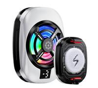 Jlobnyiun Phone Cooler | Adjustable Electronic Heatsink,Low Noise Mobile Game Accessories, Cooling Equipment for Live Stream And Outdoor Vlog