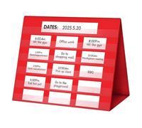 Jlobnyiun Pocket Notice Board - Table Display Stand | Multifunctional Table for Phonetic Games, Reading Display for Children, Students and Teachers