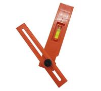 Jlobnyiun Roller Blind | Horizontal and Vertical Ruler Metric and Imperial | Portable Sliding T Protractor for Carpentry Metalworking Home Crafts Industry