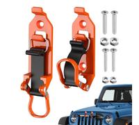 Jlobnyiun Shovel Holder - 2 Pieces Heavy Duty Quick Release Wall Mounted | Truck Rack - for Bed Garage Garden Van Work Overland Tools Daily Fire