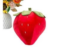 Jlobnyiun Strawberry Plush Pillow: Super Soft Cushion, Eleven Points Eight Inch Fruit Toy, Realistic Design And | Kids Girls Boys Bedroom Sofa Decor Easter Birthday Re