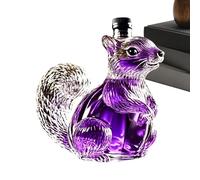 Jlobnyiun Whiskey Decanter - Squirrel Shape Empty Alcohol Bottle | Whiskey Bottle,for Bar Party Celebration Kitchen Living Room Home Restaurant