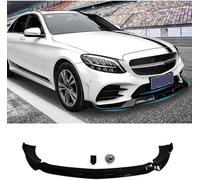 JLQFYWL Front Splitter for Mercedes Benz E Class W213 2016 2017 2018 2019, Car Front Bumper Car Spoiler Lip Splitter Car Front Splitter Scratch Resistant Car Accessories