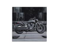 JLTC Motorcycle Poster Indian Scout Bobber Cafe Racer Poster Decorative Painting Canvas Wall Posters And Art Picture Print Modern Family Bedroom Decor Posters 28x28inch(70x70cm)