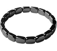 Jltree Hematite Bracelet Men, Mens Bracelets, Adjustable Length Enhances Focus During Work or Study, It Is the Top Choice for a Gift for a Husband, Father, Or Friend.