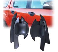 JLVVW 4pcs Car Door Handle Insert Protector Bowl Cover, Matte Black Decoration Cover, for Fo-rd Ranger 2012-2022 Wildtrak Raptor Limited Stormtrak Wolftrak XL-T XL XLS