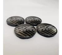 JLVVW 4pcs Car Hub Centre Caps, For OZ Racing M595, 62mm, DustProof Rims Badge Wheel Center Caps, Waterproof Hubcaps, Exterior Decoration Accessories