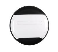 JLVVW ABS, Car Spare Wheel Cover, For Land Rover Defender 90 110 130, Car Spare Wheel Protector, Waterproof Dustproof Elastic Wheel Cover, Exterior Decoration Accessories,White