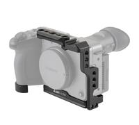 JLWIN Camera Video Cage for Sony FX2, with Removable NATO Rail, Cold Shoe, Arca-Swiss Quick Release Plate, ARRI 3/8"-16 & 1/4"-20 Threads