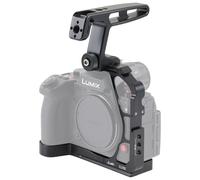 JLWIN Half Camera Cage for Panasonic LUMIX S1R II / S1 II / S1 IIE with NATO Top Handle Kit, Built-in Arca-Swiss Quick Release Plate, Cold Shoe, 1/4"-20 & 3/8"-16 Threaded Holes