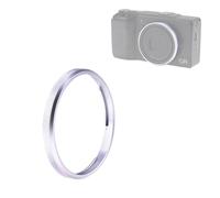 JLWIN Metal Decoration Ring Cap Lens Adapter Ring for RICOH GR II GRII GR2 Camera (Gray, GR/GRII)
