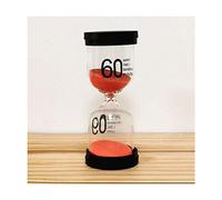 JLWM Hourglass for Kids Sand Timer Child Safety School Classroom Learn Sandglass Timers Game Exercise Dining Sand Clock Watch Colorful Gifts-red-60 Mins