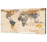 JLXART Wall Art Poster Wall Pictures for Living Room Vintage Canvas Prints Photos Decor Modern Artwork of The Wall Decor For Office Bedroom Travel Memory Home Decor