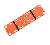 JLXJYS Foldable Spine Board Stretcher Backboard for Patient, PE Transfer Backboard EMT Immobilization Patient Transport, Rescue Lightweight Ambulance Stretcher