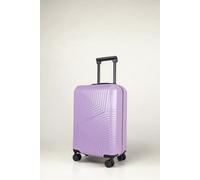 JLY Cabin Suitcase Small 20' Inch Hard Shell Hand Luggage - Lightweight, Durable with Built-in Cupholder, TSA Lock, Dual Spinner Wheels in Lilac JLY Lilac Small