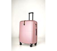Premium Rose Pink Large Suitcase, 100% German Covestro Polycarbonate, 4 Spinner Wheel Large Check-in Hard Shell Hand Luggage Suitcase, Superior Organisation TSA Security Lock Ultra-Quiet Wheels