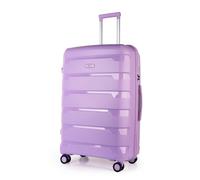 JLY Large Suitcase 28' Inch Hard Shell Check In Luggage (Surf Blue) - Lightweight & Durable, USB Charging Port, Secure TSA Lock, Dual Spinner Wheels JLY Lilac Large