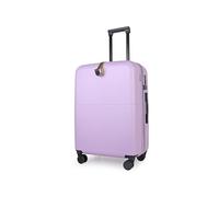 JLY Medium Suitcase Check in Expandable Hard Shell Luggage with 4 Spinner Wheels, TSA Lock, Covestro Polycarbonate, Wet/Dry Pockets, Lightweight Travel Bag - Dreamy Lilac